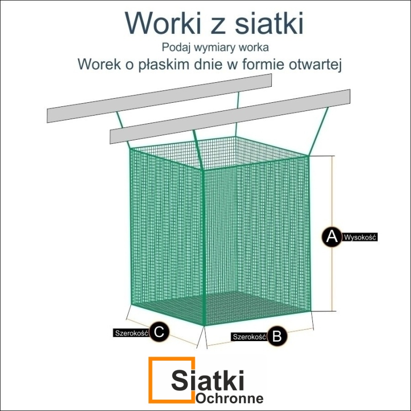   Worek Kwadratowy - 45x45/5  