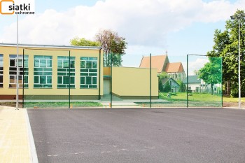  Wielofunkcyjna siatka do ogrodzenia boiska szkolnego - Idealne zabezpieczenie dla sportowców 