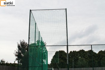  Ogrodzenie z przędzy polipropylenowej Tanie ogrodzenie boiska Siatka na ogrodzenie w piłce nożnej Siatka ochronna – piłka nożna 
