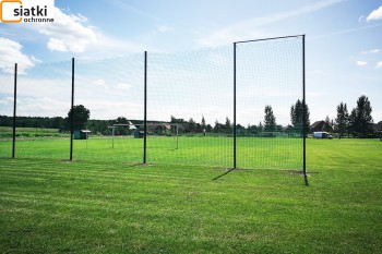  Siatka na łapacz piłek — Idealna zabezpieczenie dla boisk w ogrodzie domowym 