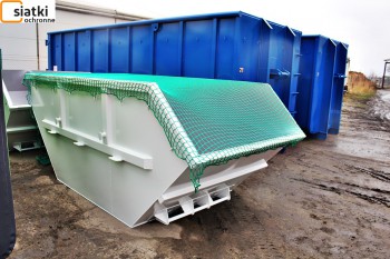  Siatki na kontenery - tania siatka zabezpieczająca — Dobre zabezpieczenie siatką kontenera 