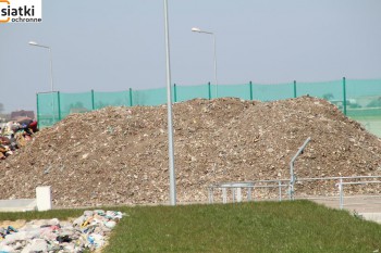  Składowiska odpadów – siatka ochronna 