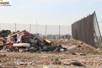  Siatka na składowisko odpadów komunalnych 